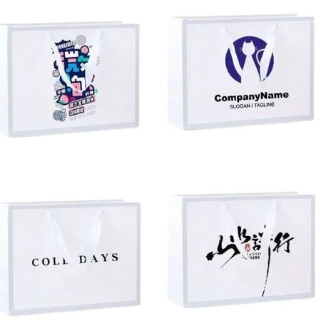 kraft paper merchandise bags